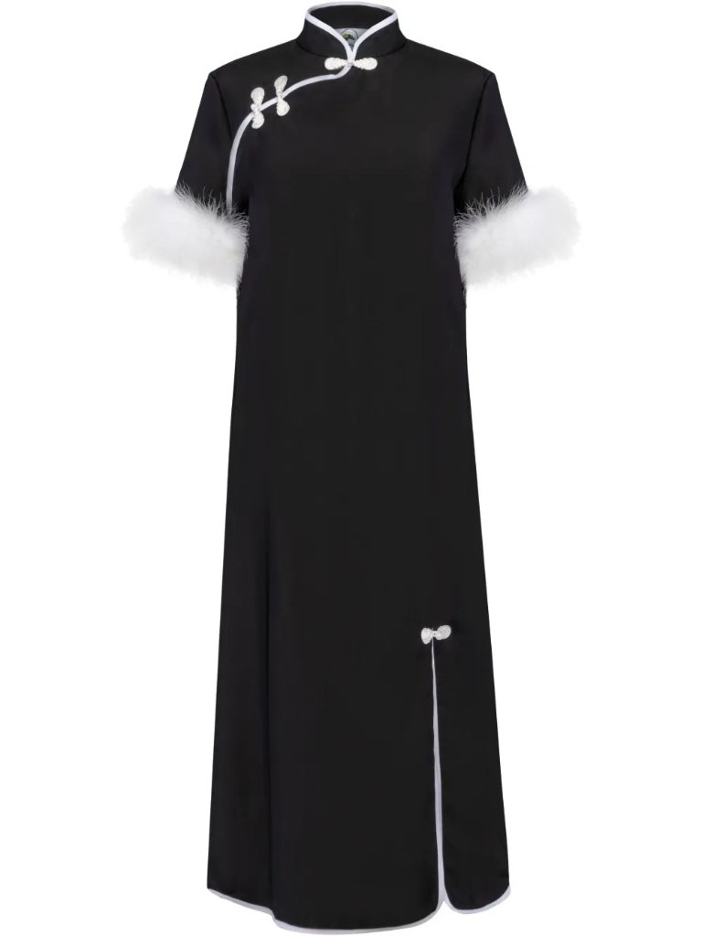 Sleeper Dragon Dress In Black